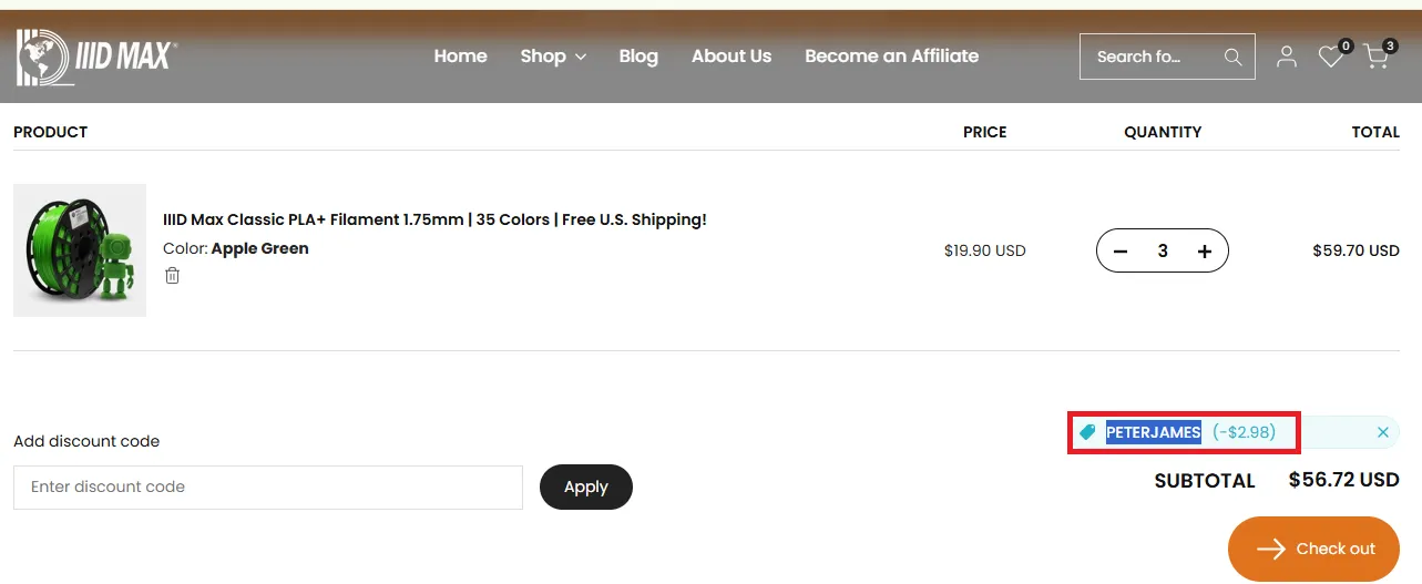 Iiidmax 10% off coupon code